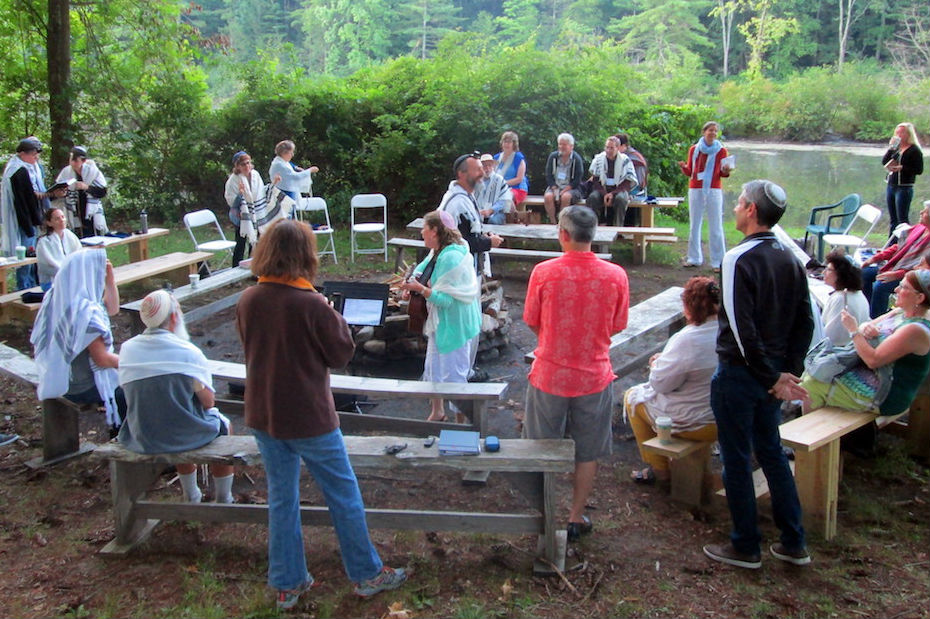 Rabbinic Pastors during an outdoor service